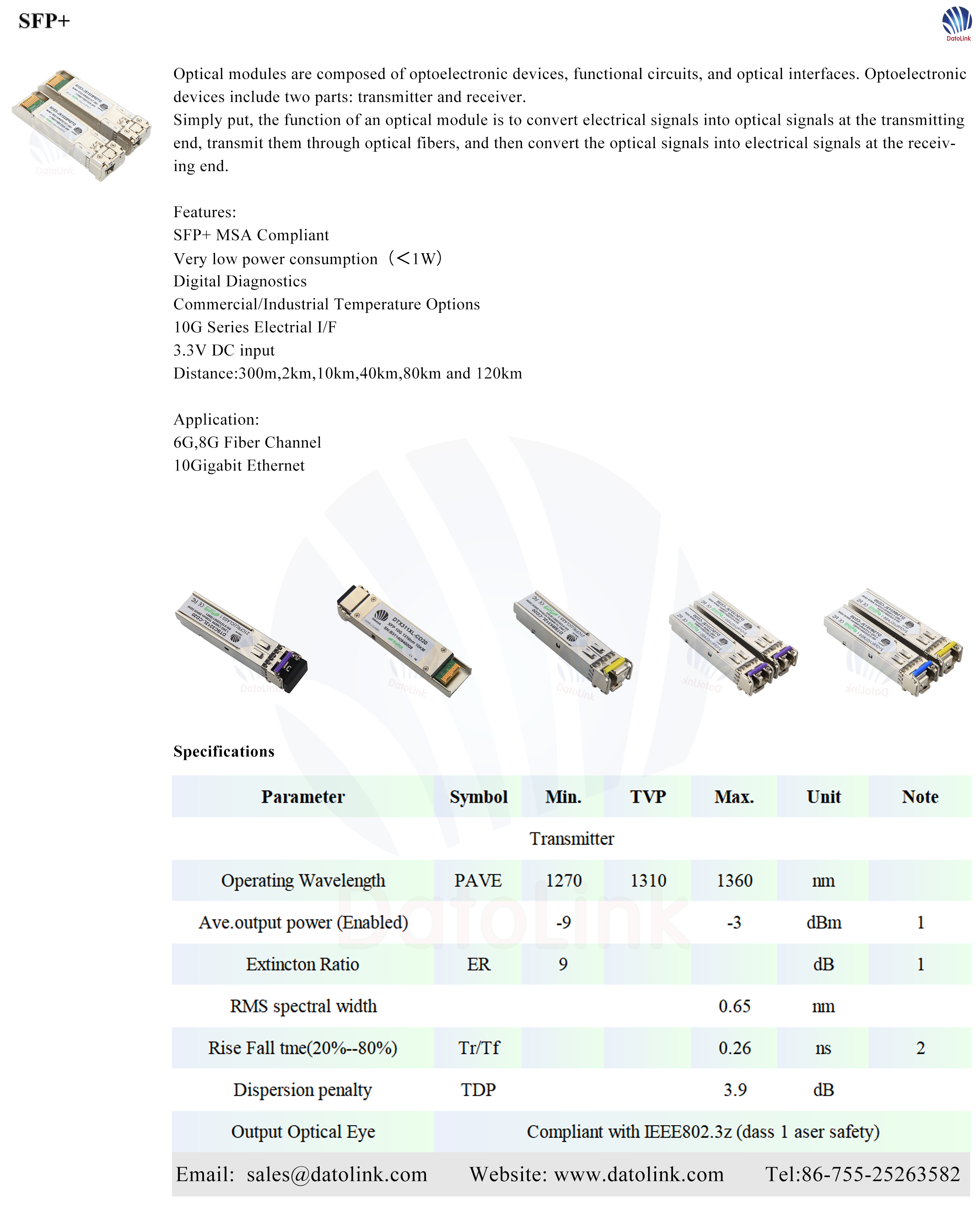 SFP Transceivers